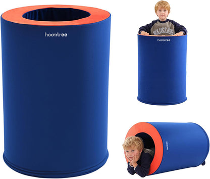 Hoomtree Barrel Roll Sensory Chair for Kids, Durable High-Density Foam Sensory Pod, Reinforced Calming Toy with Deep Pressure for Autism, ADHD, Perfect for Classroom Home Use