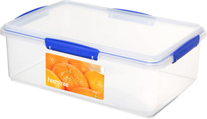 Hoomtree 6 Pack Portion Control Containers Food Storage with Calorie Labels, 1000ml/1000ml Stackable Snack Containers with Lids for Weight Management, Meal Prep Containers with Label for Women, Men, Bariatric (6 Containers, 6 Lids)