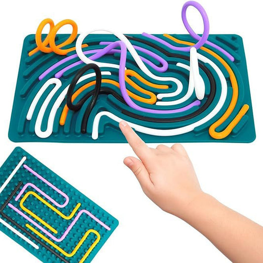Hoomtree Improving Autism: Silicone Stress Relief Sensory Activity Board for Children's Toy Design