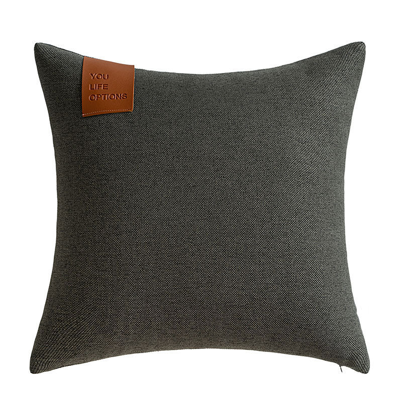 Hoomtree Cushions Pack of 4 Decorative Throw Pillows for Couch Neutral Gray 18x18 Inch Boho Cozy Soft Corduroy Cushion Covers Farmhouse Accent Pillowcases for Mid Century Summer Home Decor Sofa Bed Living Room