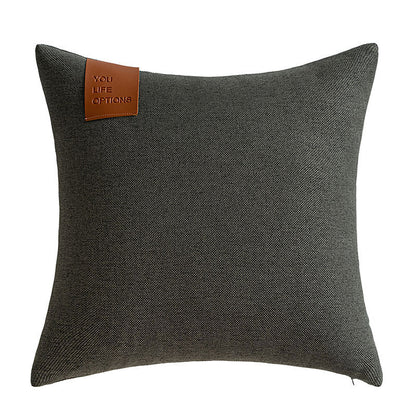 Hoomtree Cushions Pack of 4 Decorative Throw Pillows for Couch Neutral Gray 18x18 Inch Boho Cozy Soft Corduroy Cushion Covers Farmhouse Accent Pillowcases for Mid Century Summer Home Decor Sofa Bed Living Room