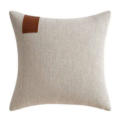 Hoomtree Cushions Pack of 4 Decorative Throw Pillows for Couch Neutral Gray 18x18 Inch Boho Cozy Soft Corduroy Cushion Covers Farmhouse Accent Pillowcases for Mid Century Summer Home Decor Sofa Bed Living Room