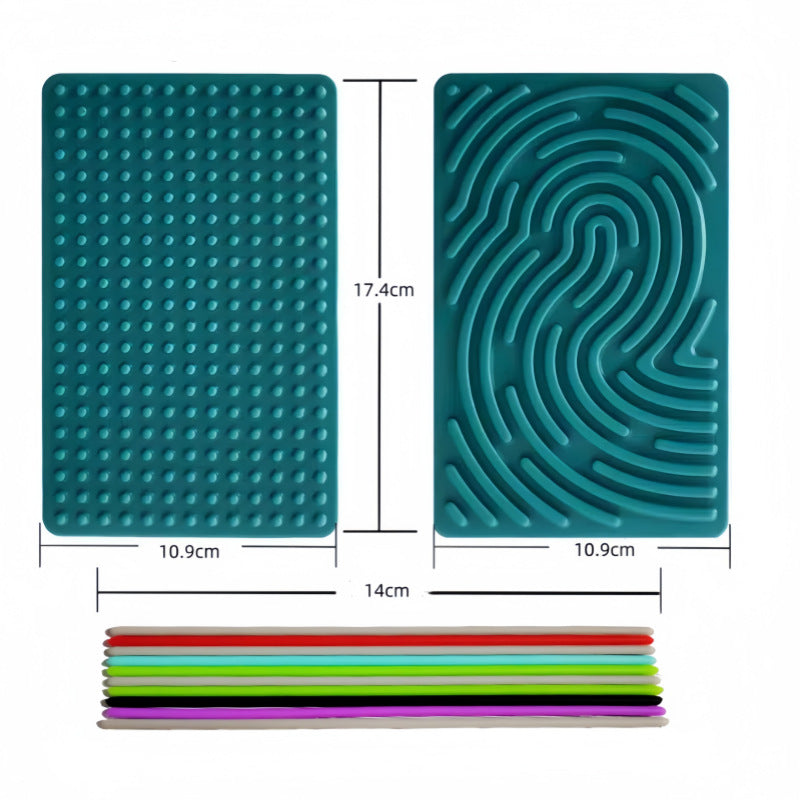 Hoomtree Improving Autism: Silicone Stress Relief Sensory Activity Board for Children's Toy Design