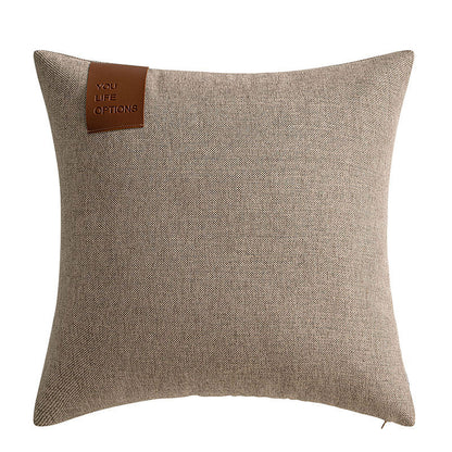 Hoomtree Cushions Pack of 4 Decorative Throw Pillows for Couch Neutral Gray 18x18 Inch Boho Cozy Soft Corduroy Cushion Covers Farmhouse Accent Pillowcases for Mid Century Summer Home Decor Sofa Bed Living Room