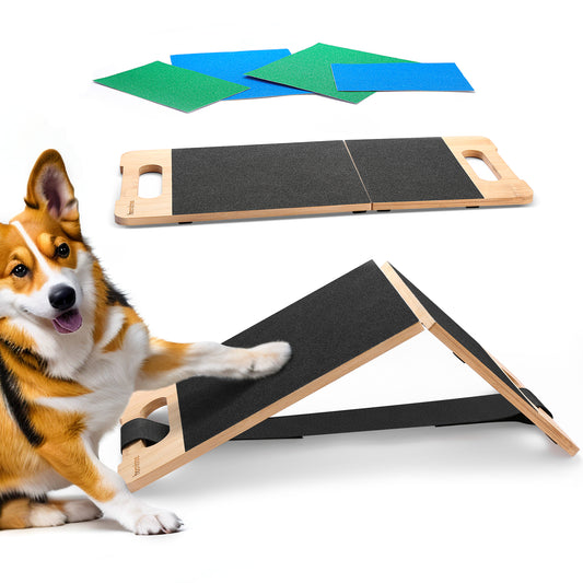 Scratch Square for Dogs Scratch Pad for Nails -2 Usage Mode Adjustable Fear Free Nail Care Alternative to Dog Nail Clippers